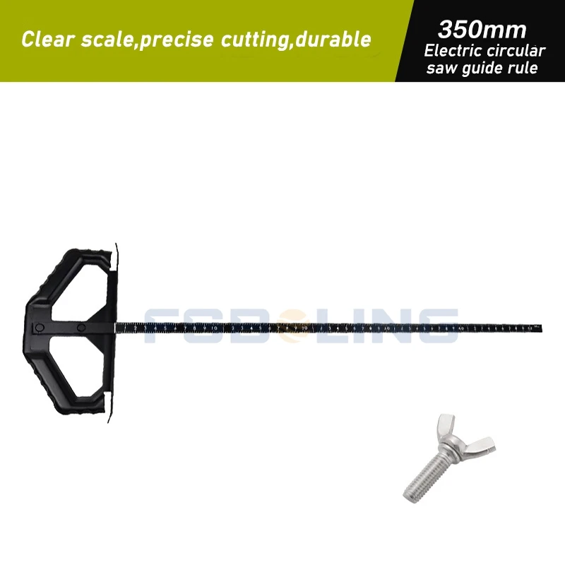 FSBOLING Parallel Ruler Circular Saw Machine Power Tool Universal Cushion Pointing Ruler