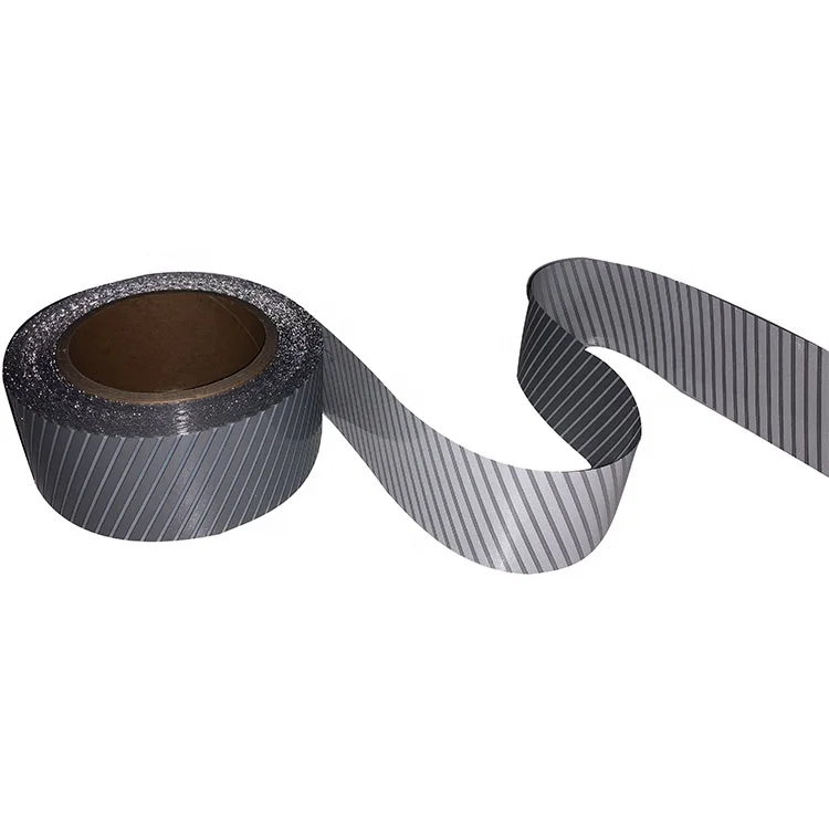 HA6510 High visibility segmented silver reflective heat transfer film reflex tape