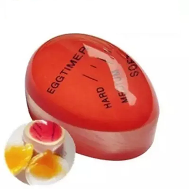 Lelyi Eco friendly kitchen gadget Color changing egg timer resin egg timer