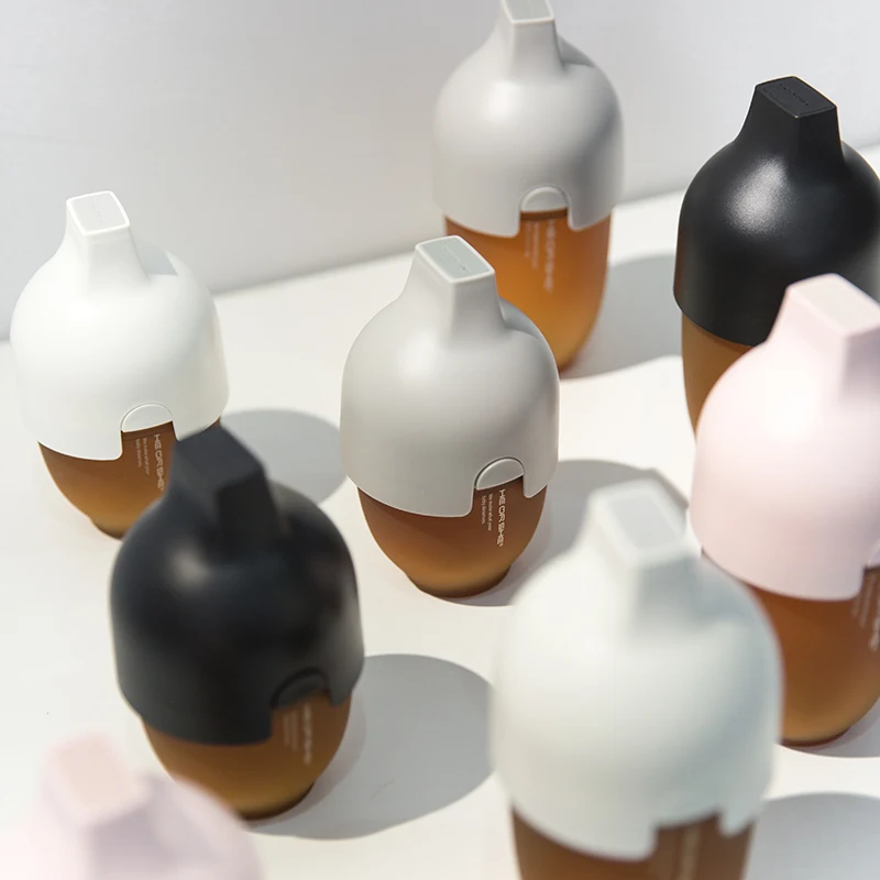 HEORSHE 240ml 160ml wide neck new design baby newborn bottle feeding bottle food grade BPA free silicone bottle for wholesale