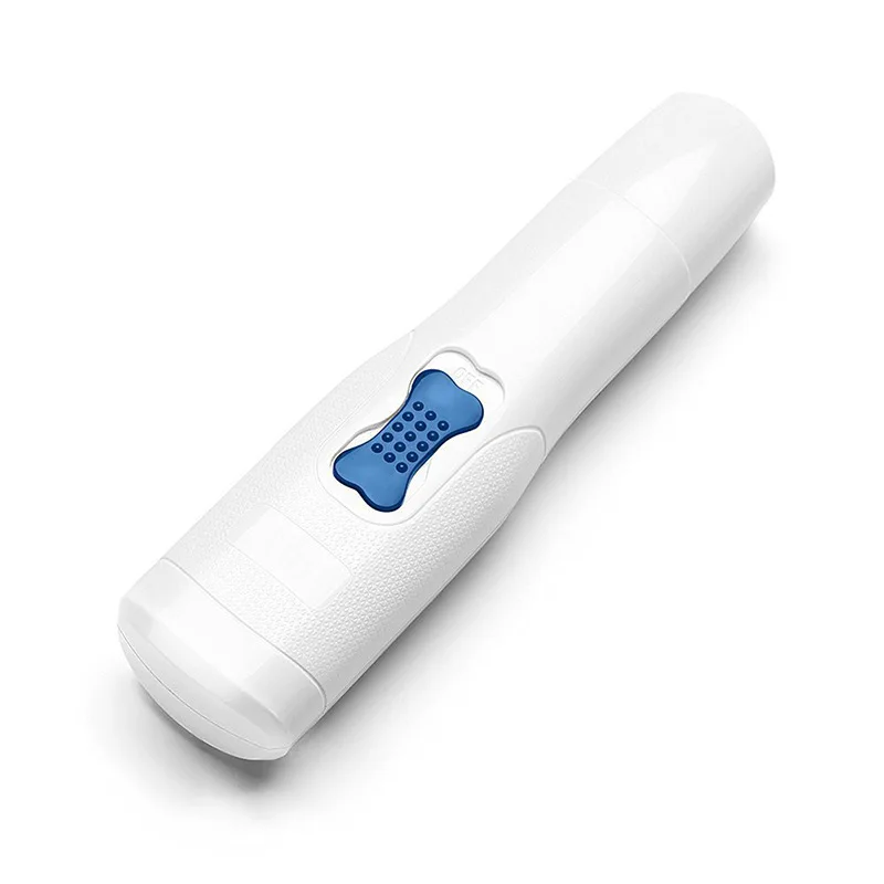 
Automatic Pet Nail Grinder White Color Rechargeable Pet Grooming By USB For Dog 