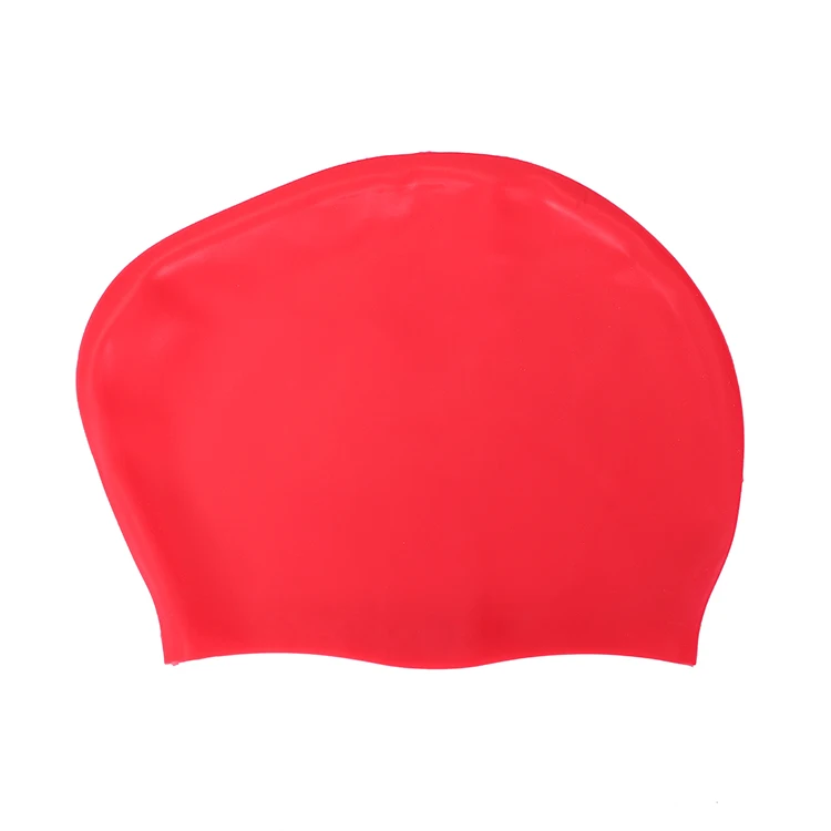 
Long Hair Swim Caps Designed for Curly Hair, Dreadlocks, Weaves, Adult Woman and Men Waterproof durable silicone Swimming Cap 