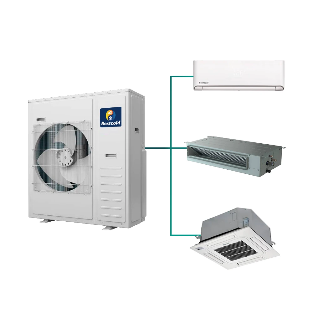 Manufacturer Plant 3 Zone Energy Efficient Environmentally Friendly Inverter OEM Hotel Multi Zone Air Conditioners