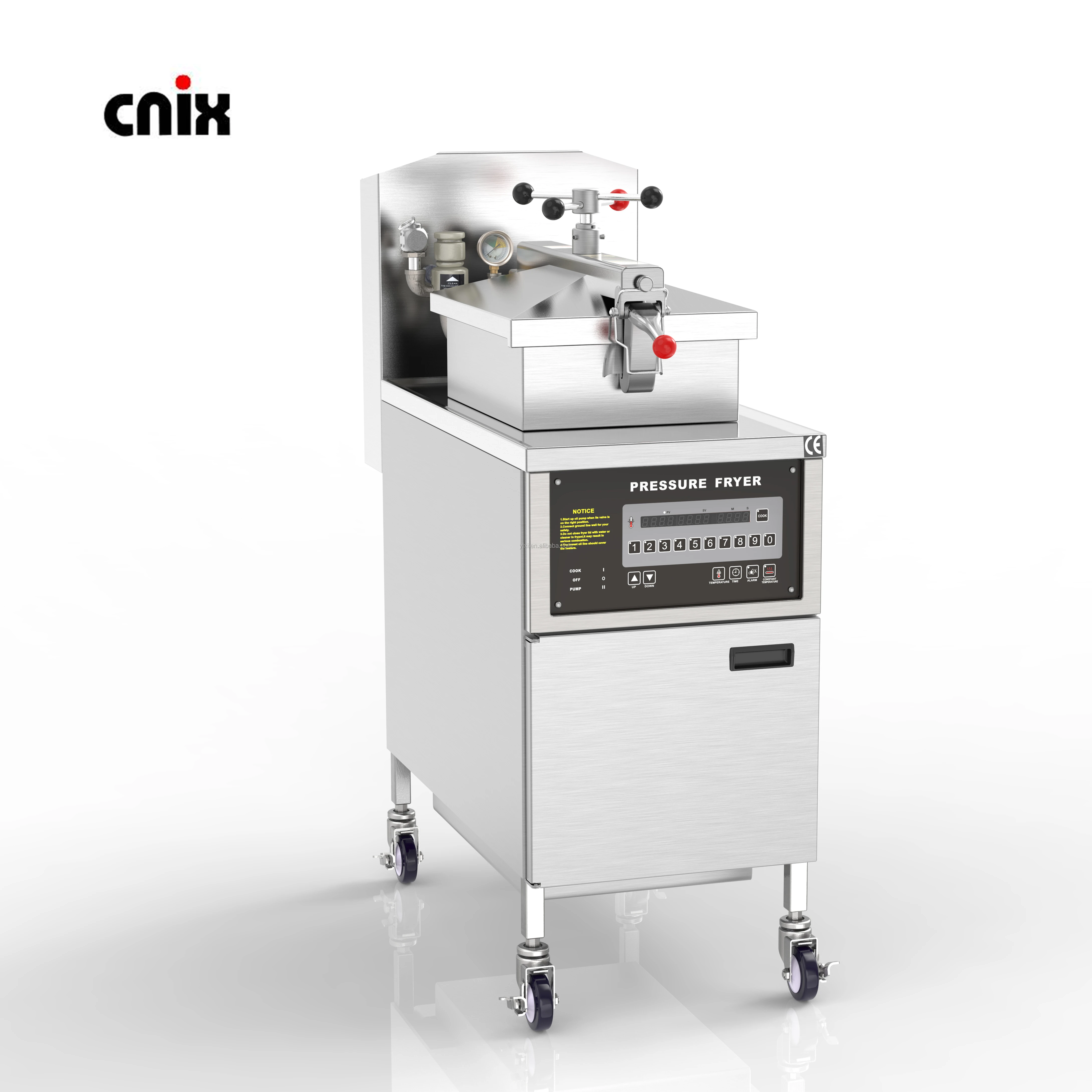 Cnix Commercial Chicken Pressure Fryer Pfe-600 with Oil Filter Broasted Chicken Machine