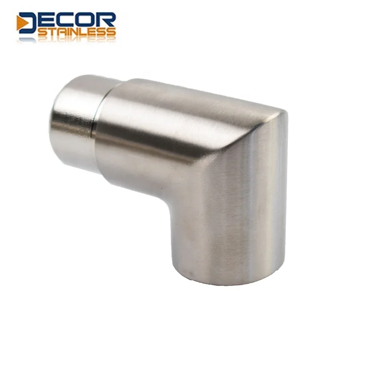 Handrail End For Wood Tube Custom Design Balcony Balustrade Railing Design Indoor Outdoor Application