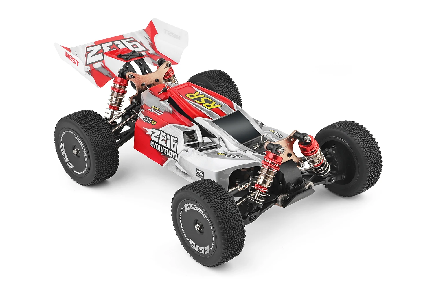 High Speed 4WD Racing Truck 1:14 Scale Radio Control Car 2.4G Metal Electric RC for Adults