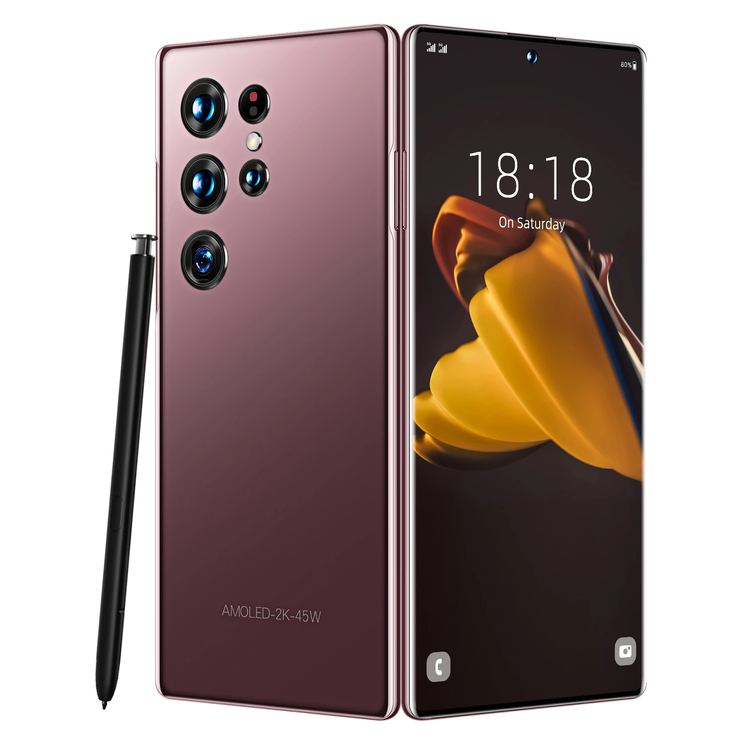 Mobile Smartphone 6000mah Battery Android Cell Phone New Brand Original S23 ULTRA 16GB+1TB 48MP+100MP 7.3 Inch 5G Smart Phone