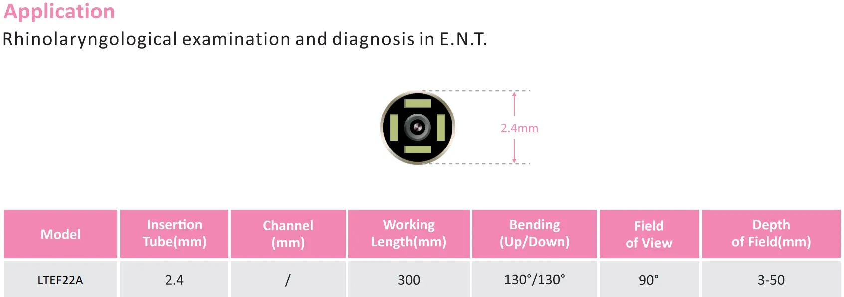 LTEF22A Cheap Price Digital Rhinolaryngoscope Hospital Flexible Video Rhinolaryngoscope For Medical