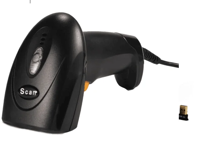 Сканер штрих-кода 1D 2D QR с поддержкой USB-кабеля, проводной беспроводной лазерный сканер HOP-660