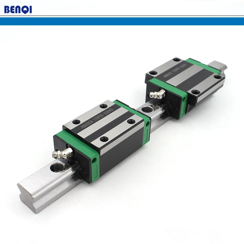 China Hgr20 Hgr25 Cnc Linear Guide Rail Linear Guideway Block For Carving Machine