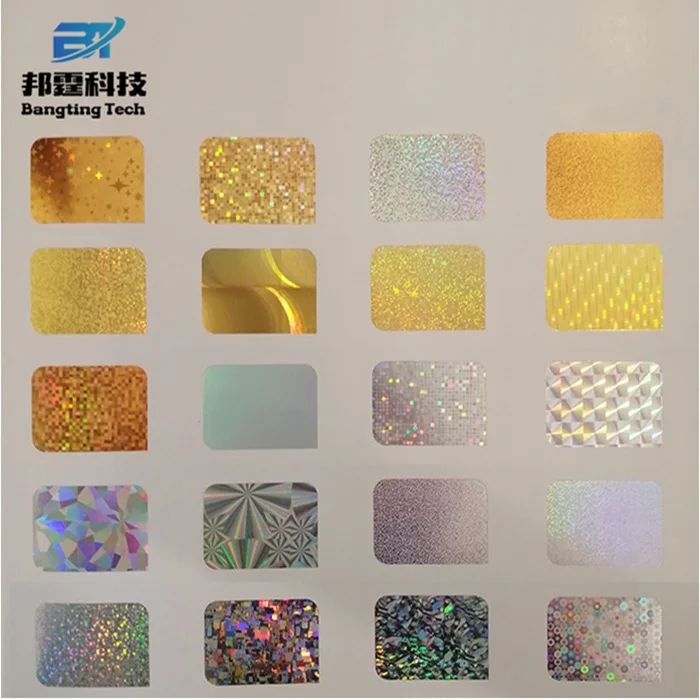 Gold Holographic Metal Material Hot Stamping Foil Prices
