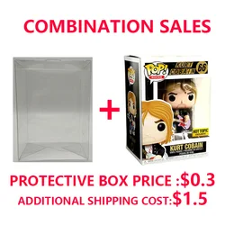 Funko Pop ROCKS 64# 66# KURT COBAIN Action Figure Toys Vinyl Figurine Collection Model Doll Gift Desktop Ornaments Wholesale