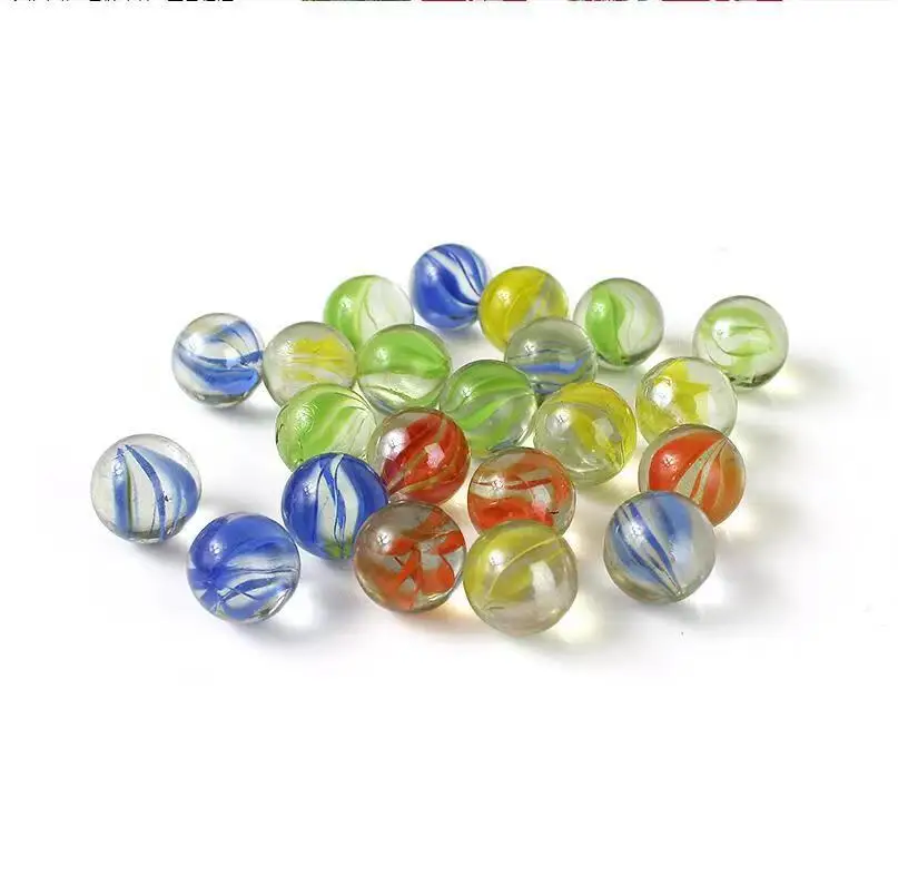 14-25mm Color Round Spot yellow green blue red white black color round soild big glass marbles ball 16mm Big Glass Marbles Ball