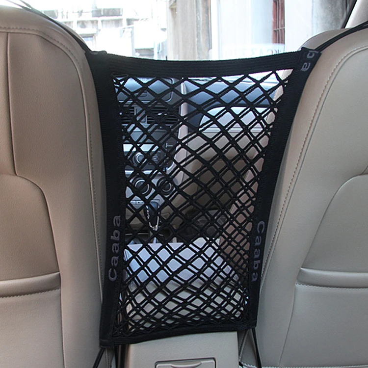 Сетка для хранения на автомобильное сиденье, сетка для хранения в автомобиле, сетка-органайзер для автомобиля, сумка для хранения, эластичная сетка