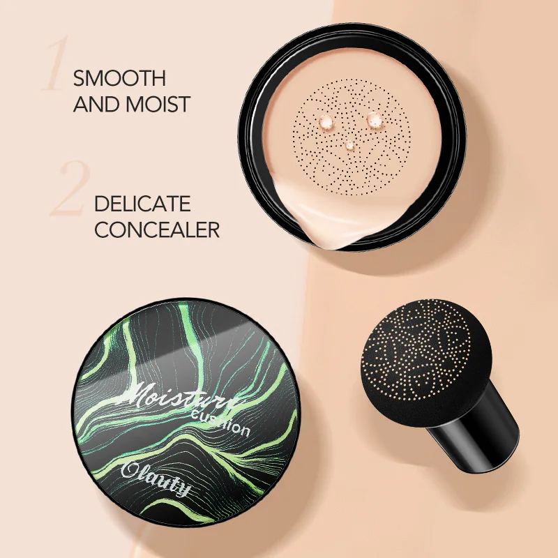 Mushroom Head Air Cushion CC Cream Brightening Moisturizing Natural Makeup Foundation BB Serum Foundation Starter Kit