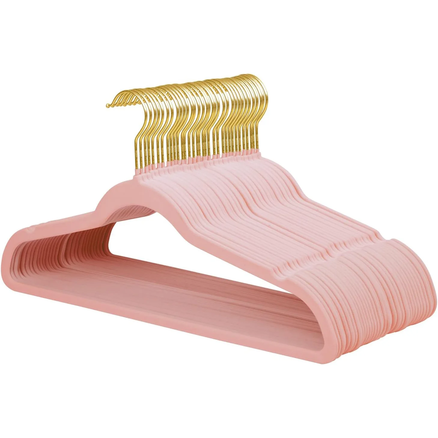 Non-slip velvet coat hangers space saving clothes hangers velvet hanger