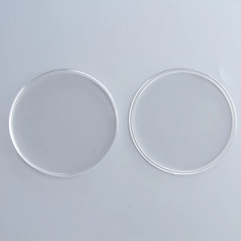 39mm clear round coin capsule with Packing 50pcs in a carton