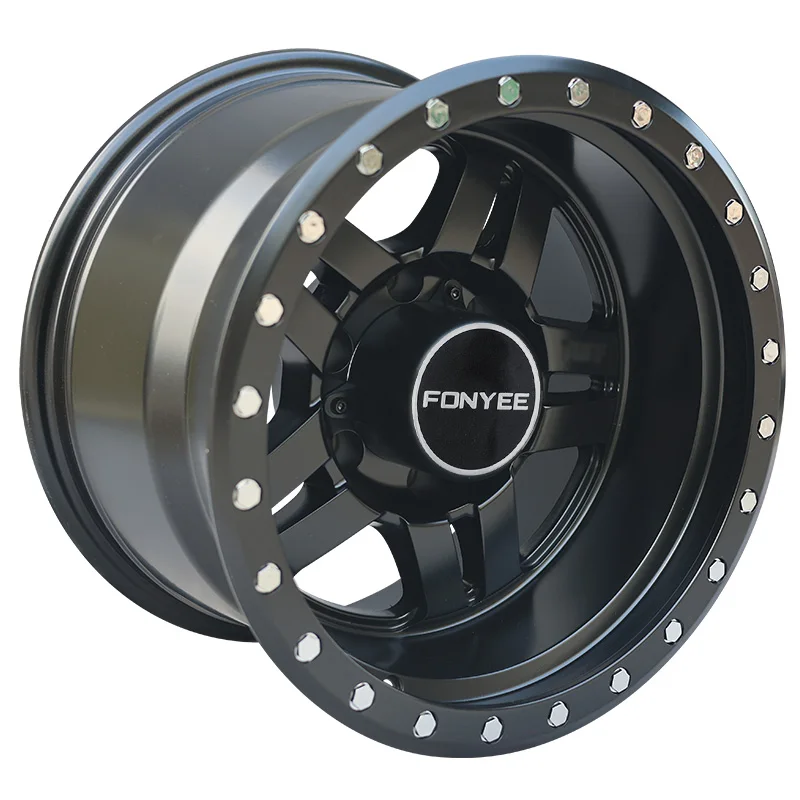 F32JT104 Fonyee wheels for auto popular pattern off-road mags latest modified design alloy wheels high quality car rims