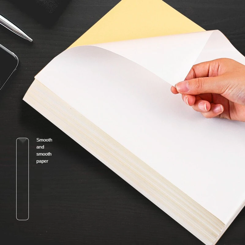 Factory wholesale 400 sheets/pack A4 matte self-adhesive printing paper paper label sticker A4 inkjet printing self-adhesive