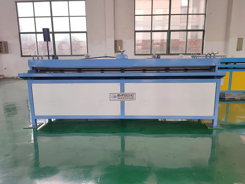 byfo pipe forming making machines fabriaction line Fast delivery sheet metal bender roller machine grooving machine