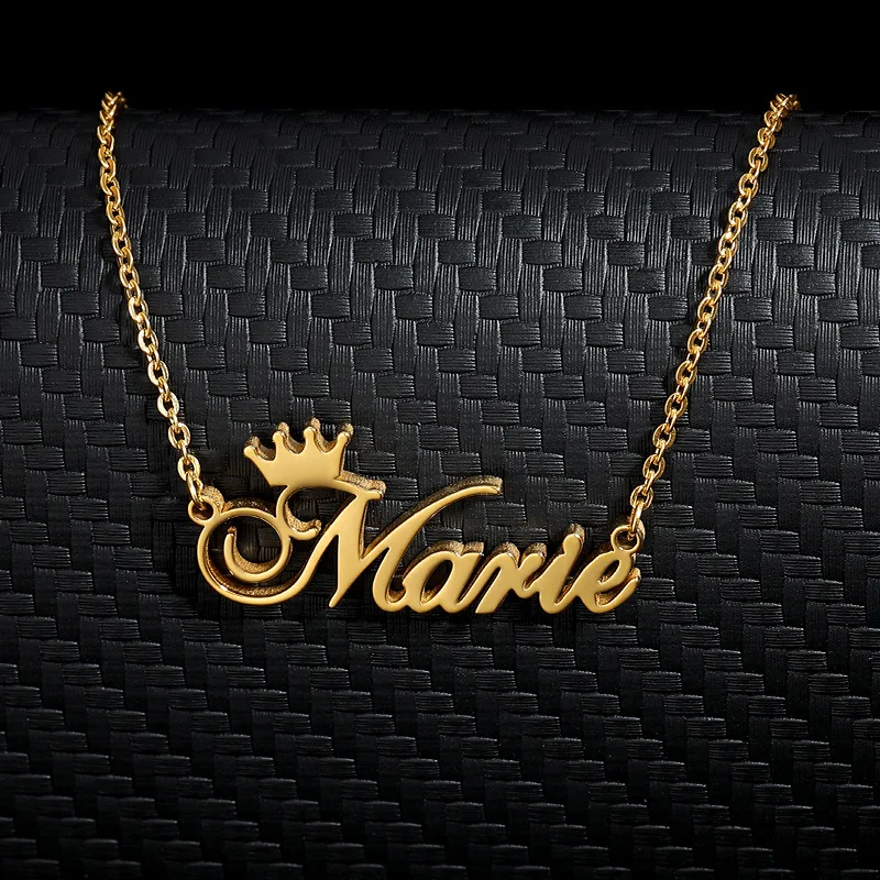 Custom Stainless Steel Jewelry Factory Directly Necklace Custom Name Necklace Fashion Name Custom Necklace Jewelry for Women