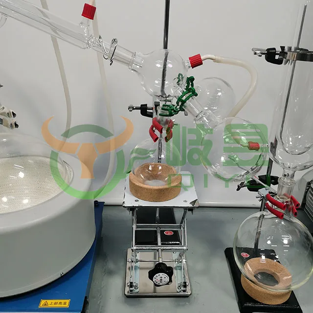  Лаборатория очистки кбр QIYU 2l 5l или для домашнего использования с коротким циклом дистилляции
