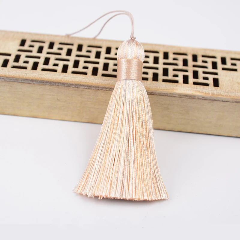 LONGJIE tassel supplier handmade polyester multi-colors decorative tassel for decoration