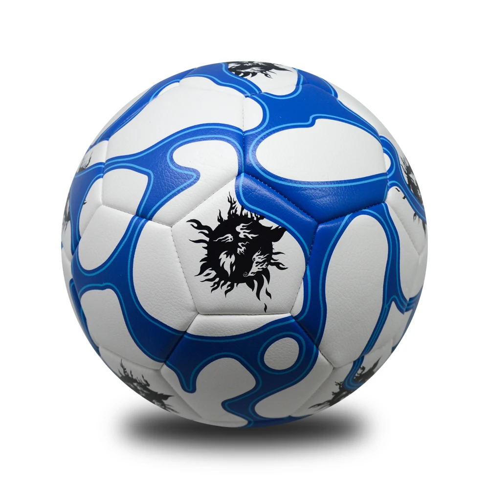 Soccer Ball Manufacturer 2024 New Design PVC PU Leather Machine Stitched Soccer Ball Size 5 for Training Football Ball