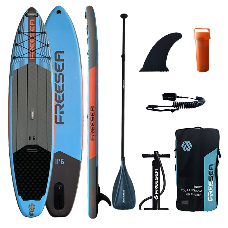 FREESEA  paddle board adjustable inflatable surfboard pedal board for the water sport