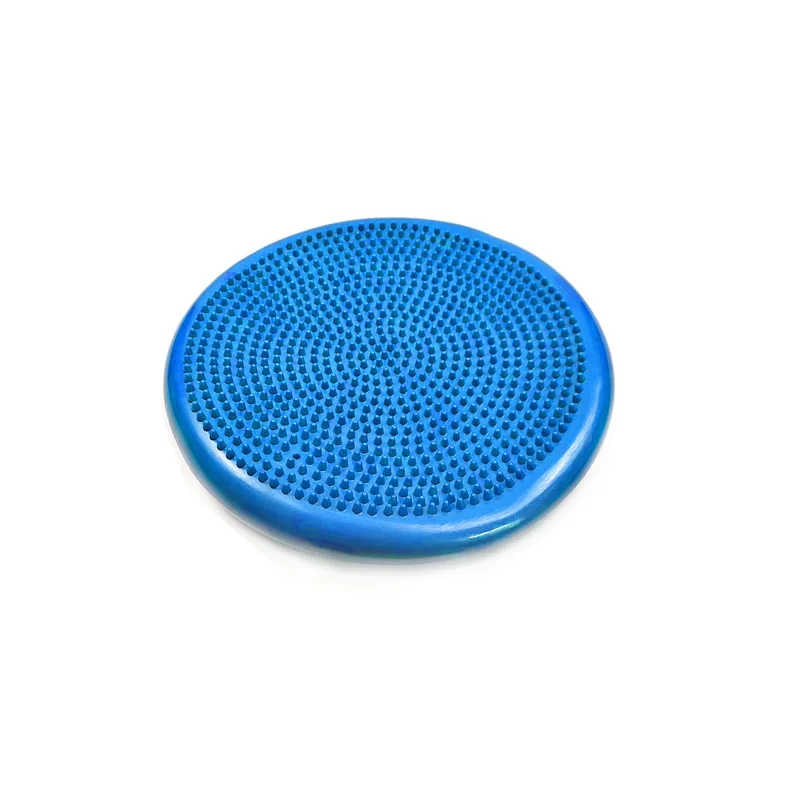 Factory direct sale inflatable fitness massage mat soft balance physiotherapy ball massage ball yoga balance mat half round ball