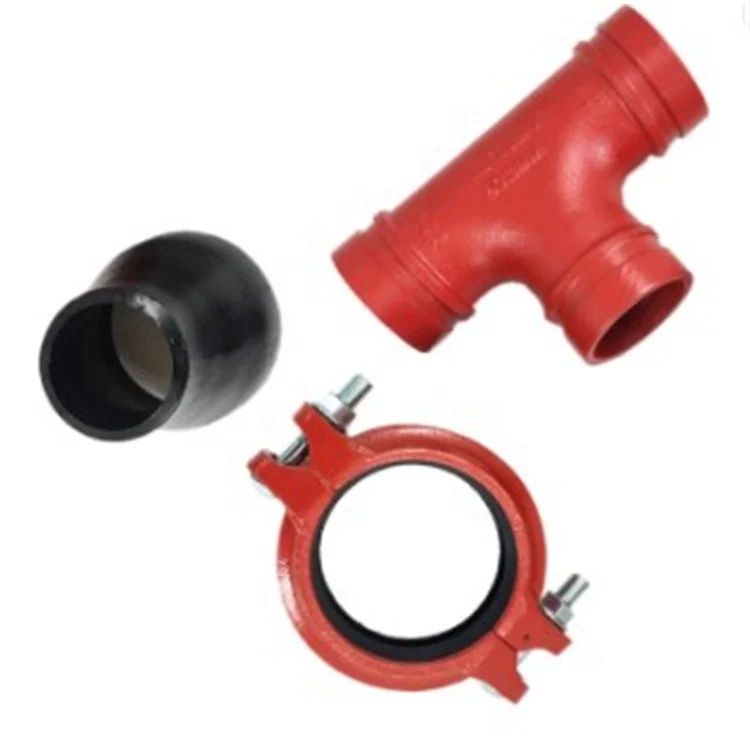 Grooved Rigid Flexible Coupling 316 304 Victauliceuro Grooved Double Bolt Hose Pipe Clamp