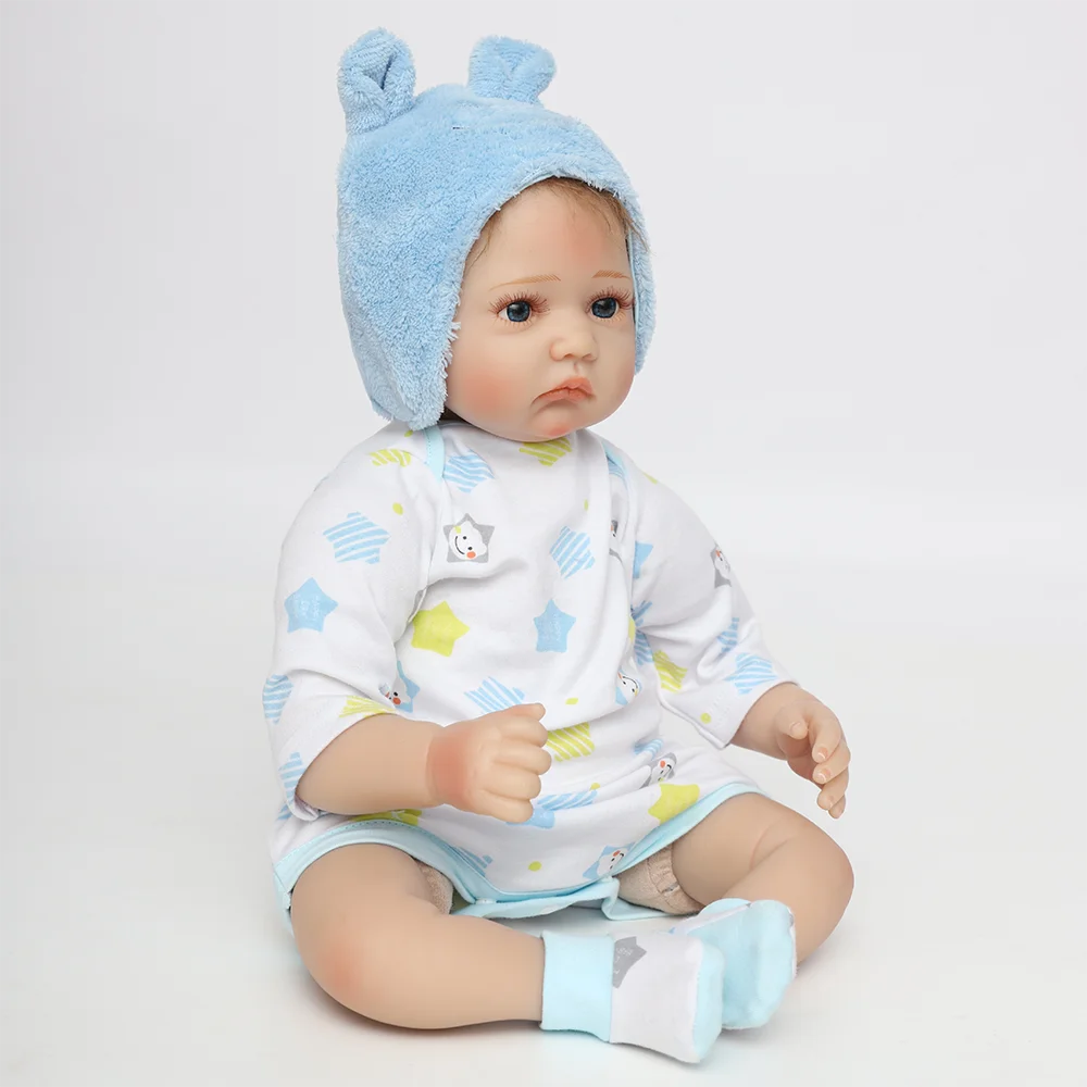 URCHOICE Waterproof Realistic Artificial Vinyl Silicone Reborn Baby Doll Kits For Cheap Price Lifelike bebe Customize