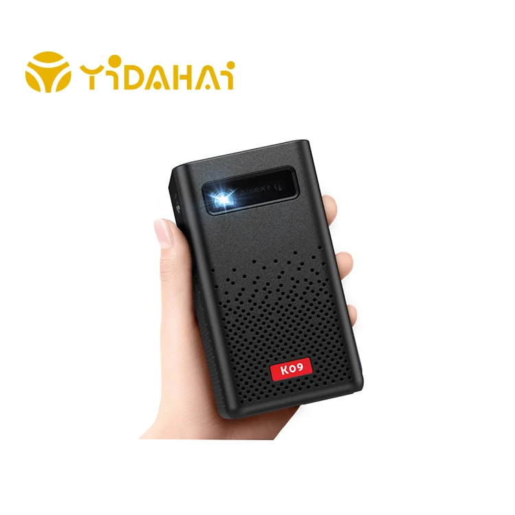 YIDAHAI K09 китайский производитель микропроекторов фабрика DLP smart mini 4k android OS rk3128 четырехъядерный 1 Гб ОЗУ 8 Гб 32 Гб ПЗУ