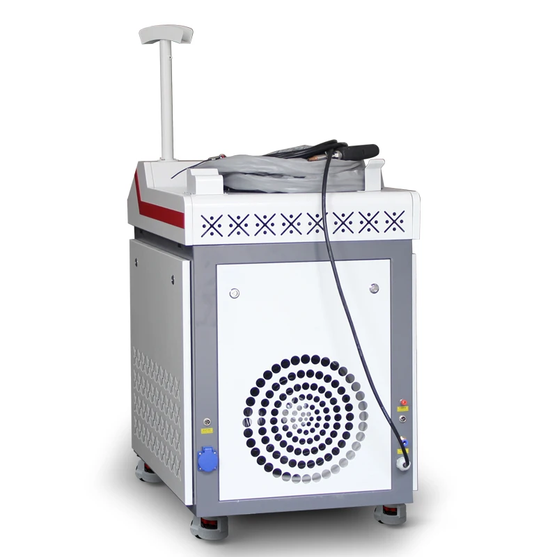 RAYCUS 1500w laser welding machine for welding, cutting, cleaning and rust removing with 4 in 1 21T laser head