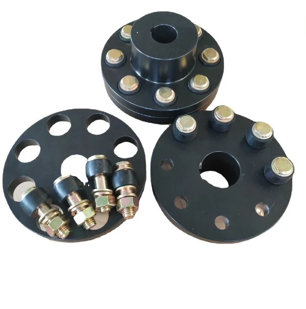 Special Elastic Pin Coupling for Water Pump and Motor Transmission Equipment Steel Standard Universal Coupling Flexible Green QY