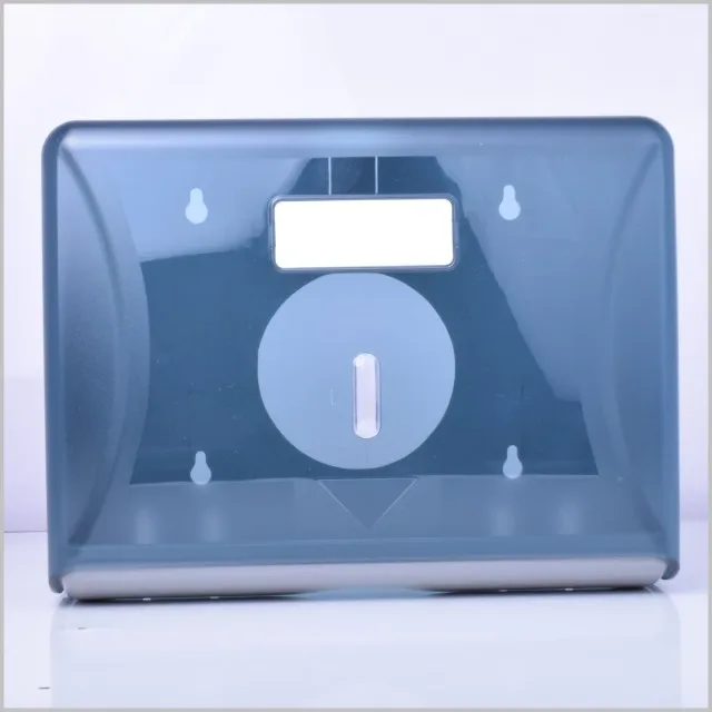 Waterproof plastic clear green kitchen wall mount paper towel holder with lock