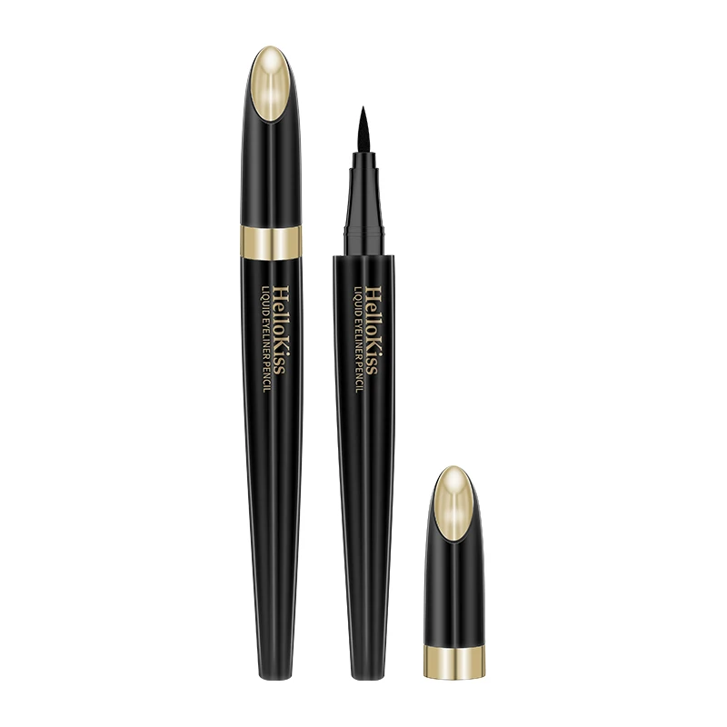 HelloKiss Makeup Eye Liner Pen 24 Hours Long Lasting Smoothing Black and Brown Eyeliner Pencil