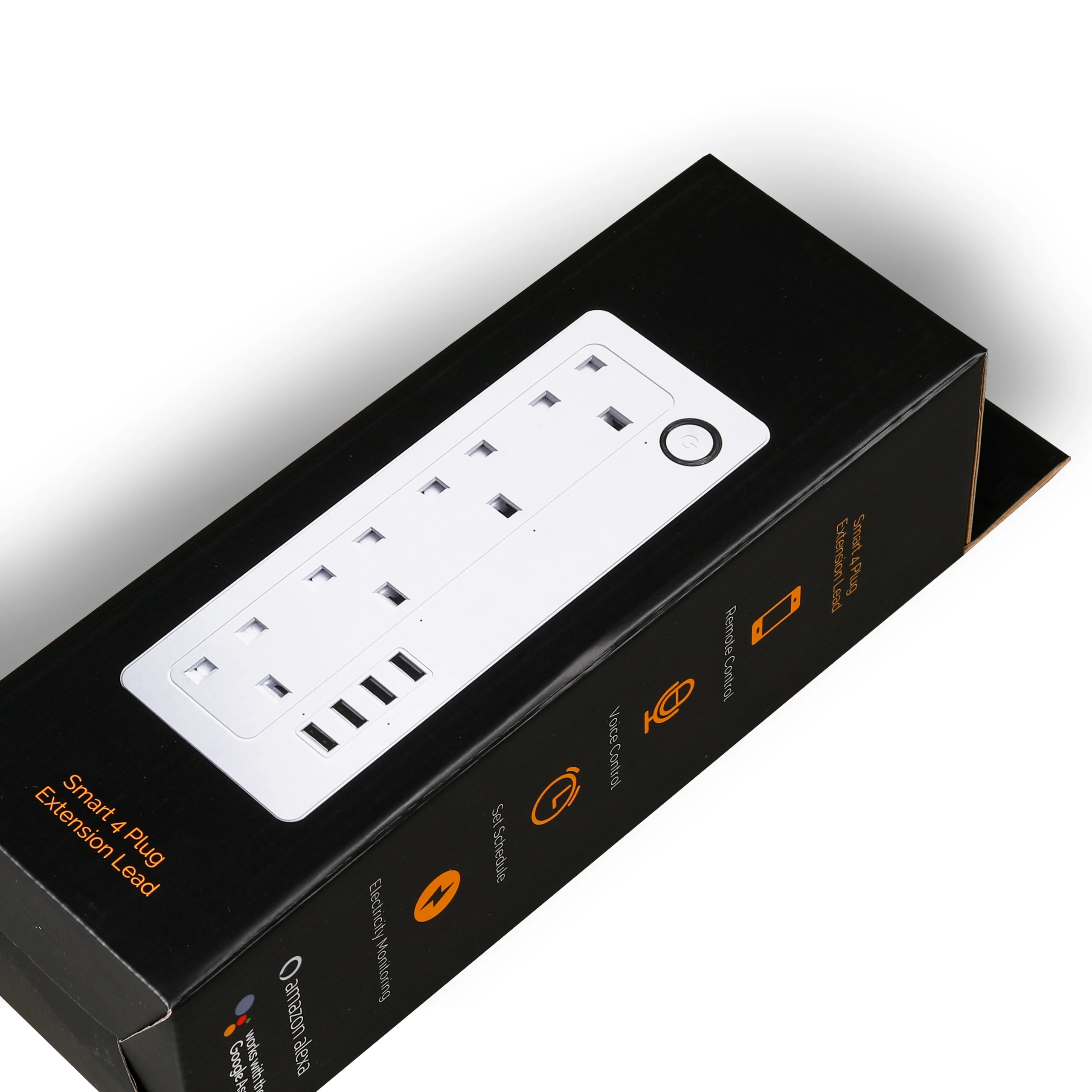 Производитель 4 USB smart plug wifi с защитой от перенапряжения UK