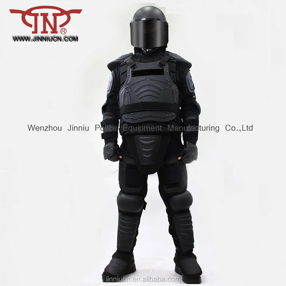 Riot gear full body protection with helmet riot suit