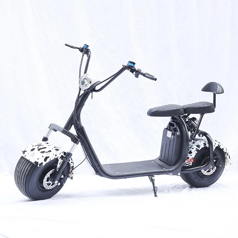 New Design 2 Wheels Citycoco 2000W With Head Light  hoover boards  5 console  electric scooter