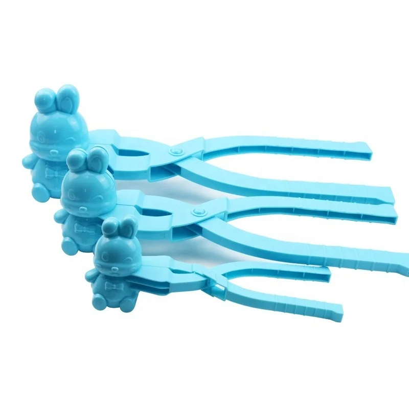 Snow Maker Manufacturer Rabbit Snow Ball Maker Winter Outdoor  Fight game Snowball Clip For Child