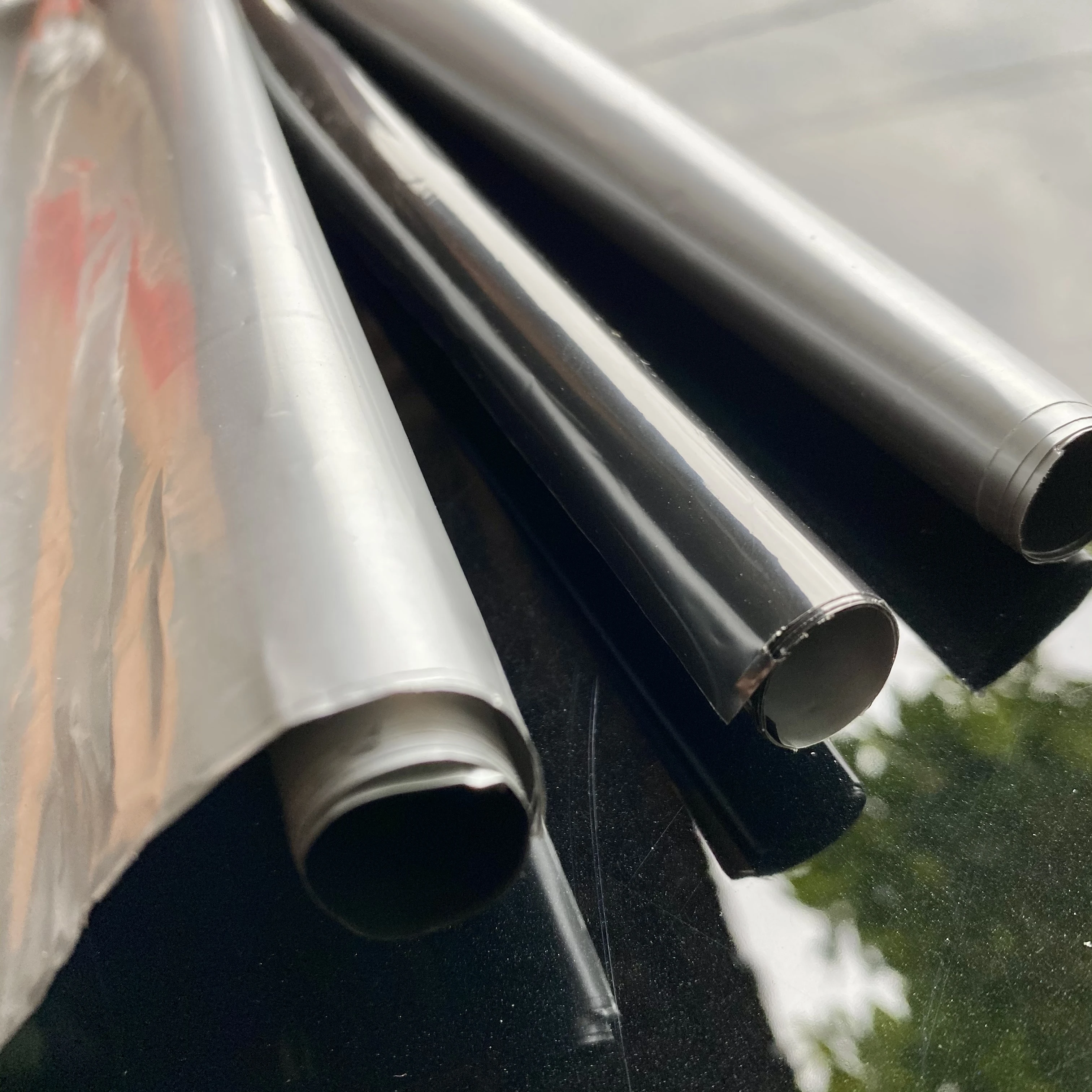  Agriculture Black Mulch Film Laying Biodegradable Plastic Silver Blow Molding