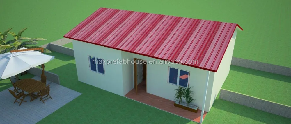 PV56-2 Cheapest Price Fast Constructed Low Cost Light Steel Prefab Villa Modern