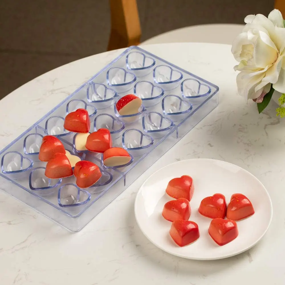 Food grade plastic chocolate bar maker Injection hard PC candy polycarbonate chocolate mold