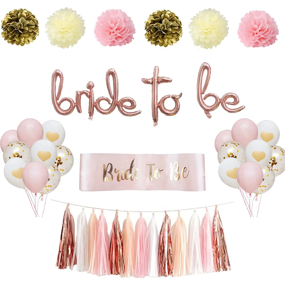 Принадлежности для девичника, комплект баннеров для невесты