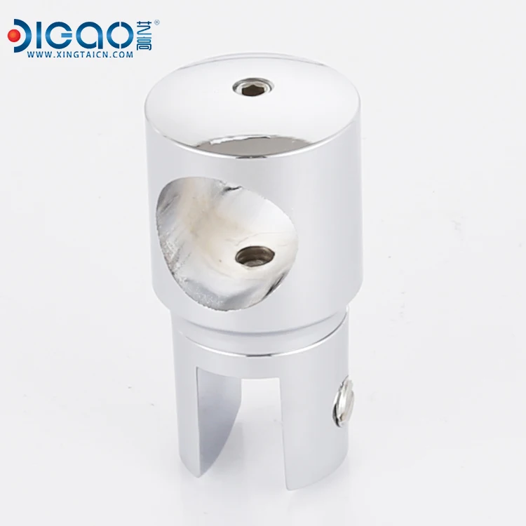 Прецизионный литой зажим из нержавеющей стали для квадратной трубы, фитинга стеклянной двери, зажим для крепления кронштейна