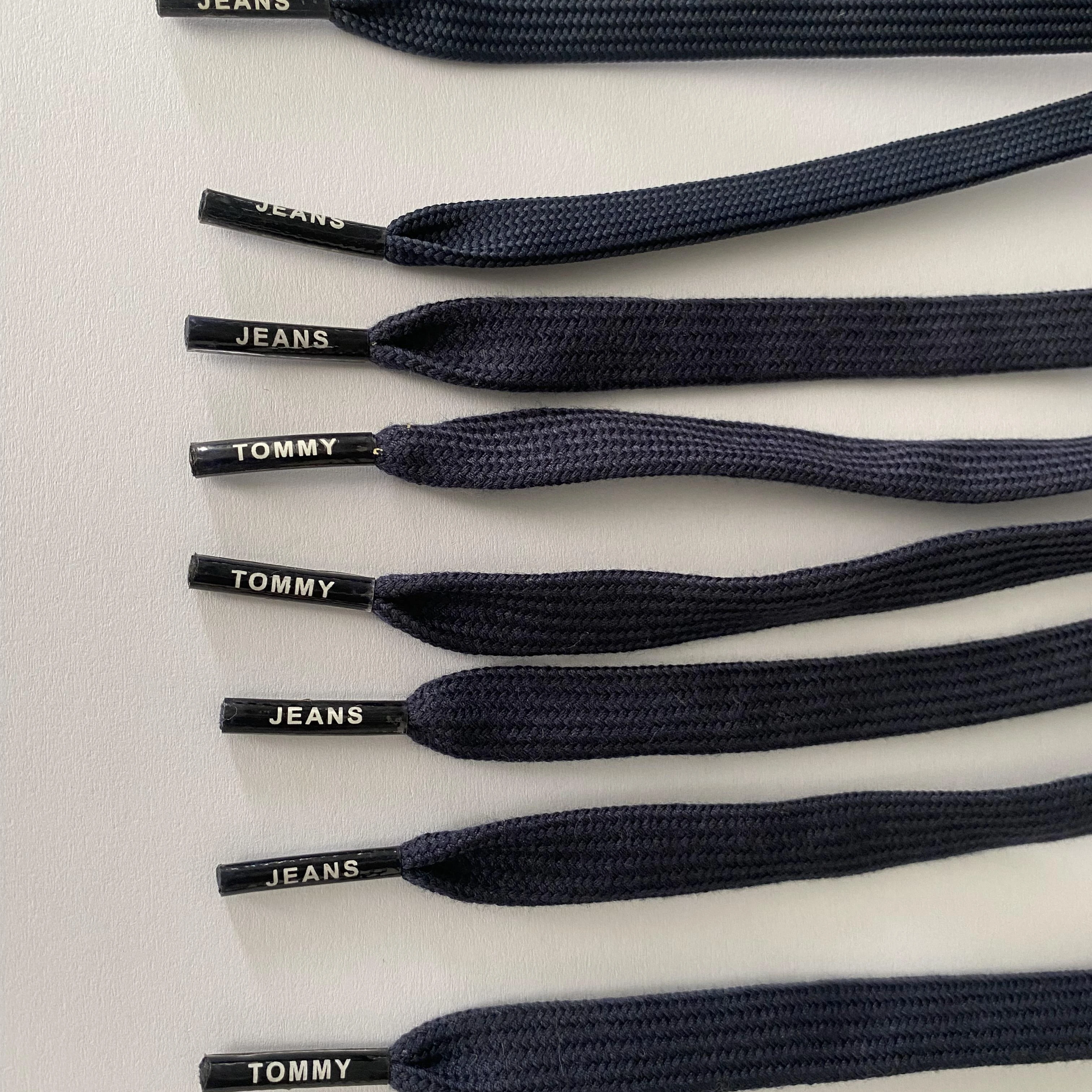 Wholesale Custom Various Kinds Colors Fashion Shoelace Customized Wide Polyester Flat Shoelaces