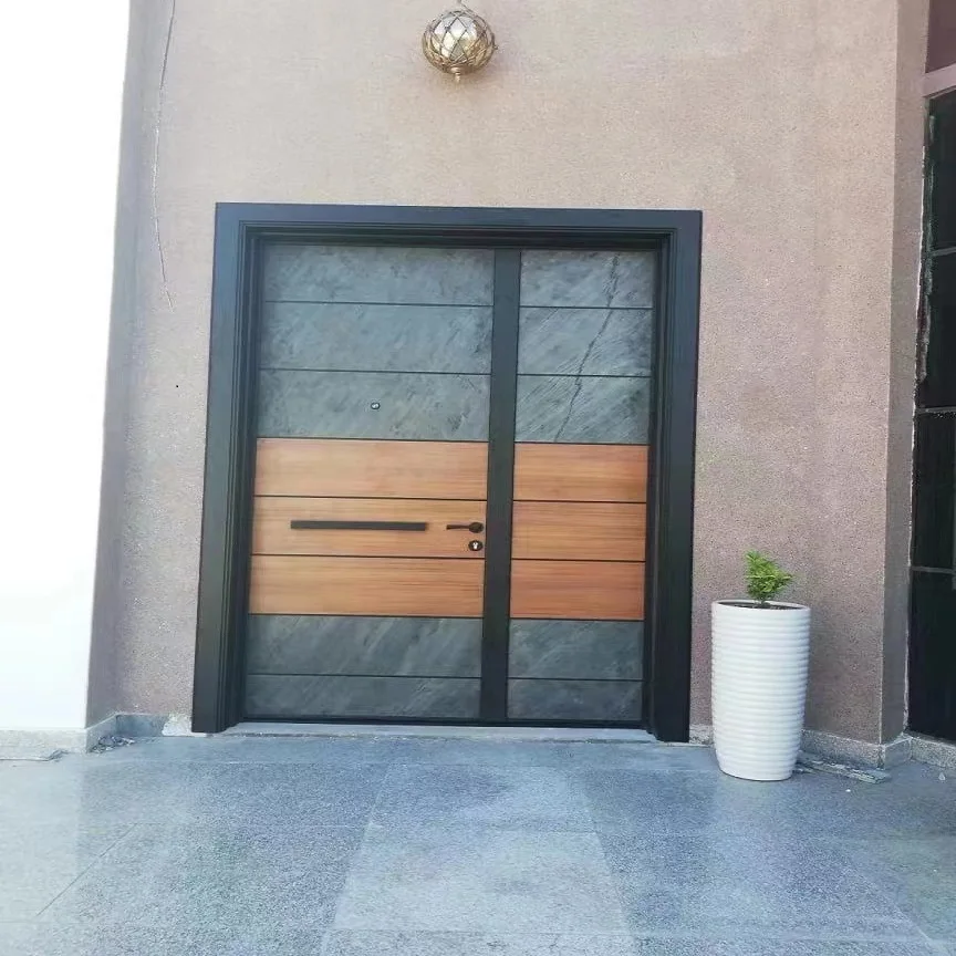 Give $500 Cash coupon steel safety door manufacturer customized security door