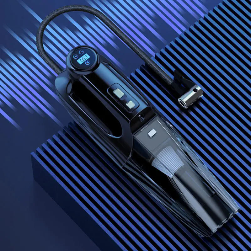 4 In 1 New Super Powerful Car Portable Air Pump Four-In-One Wireless Cordless Handheld Vacuum Cleaner For Home Car