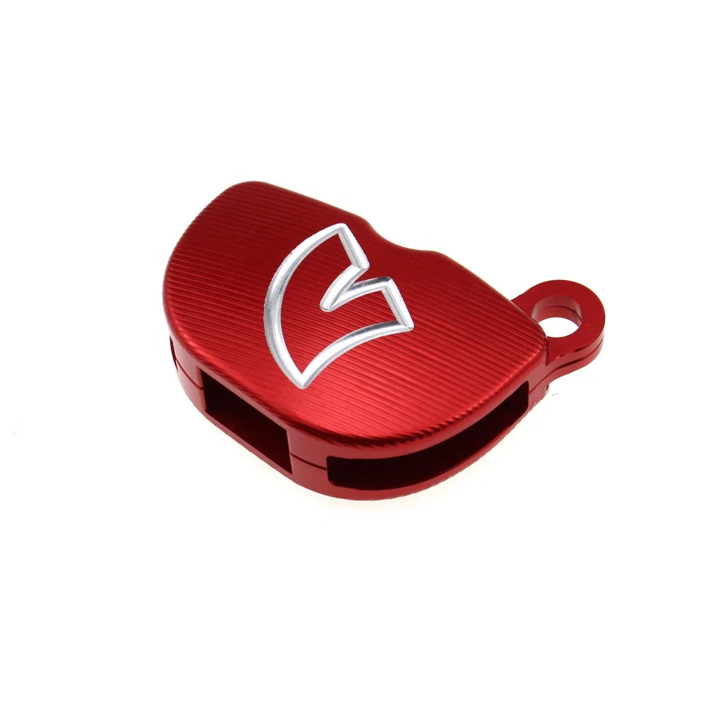 REALZION Motorcycle Aluminum Alloy Modification Key Decoration Protective Cover For Piaggio Vespa GTS SPRINT PRIMAVERA 125 300